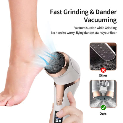 Foot Care Tool for Dead Hard Skin Rechargeable Pedicure Tools