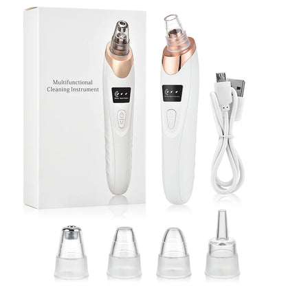 Electric Pore Vacuum: Blackhead & Acne Extractor with Deep Facial Cleansing Technology